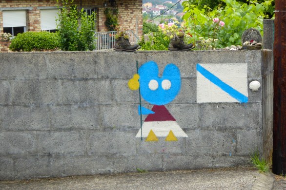 Imagen de peregrino moderno