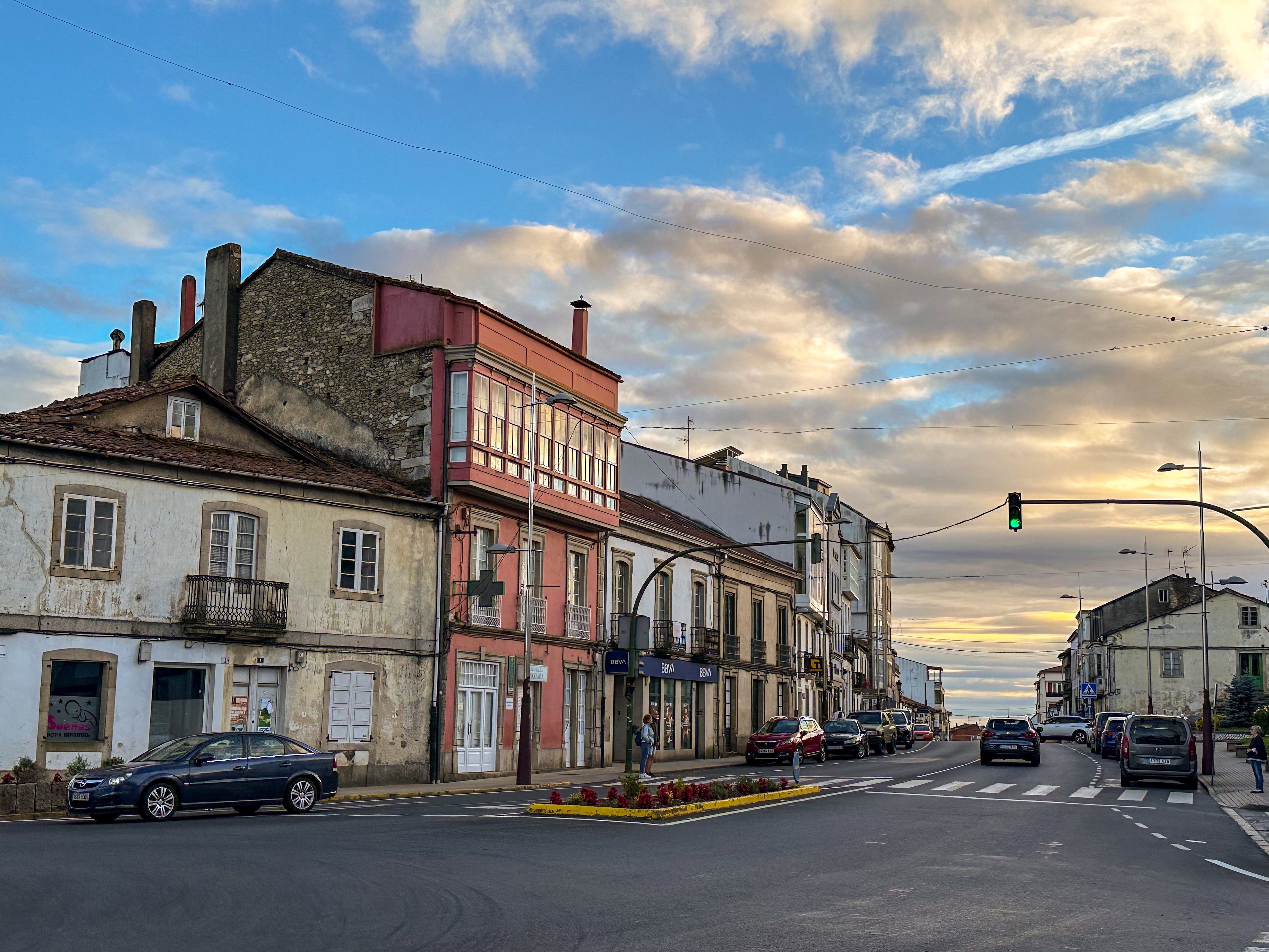 Melide before sunset